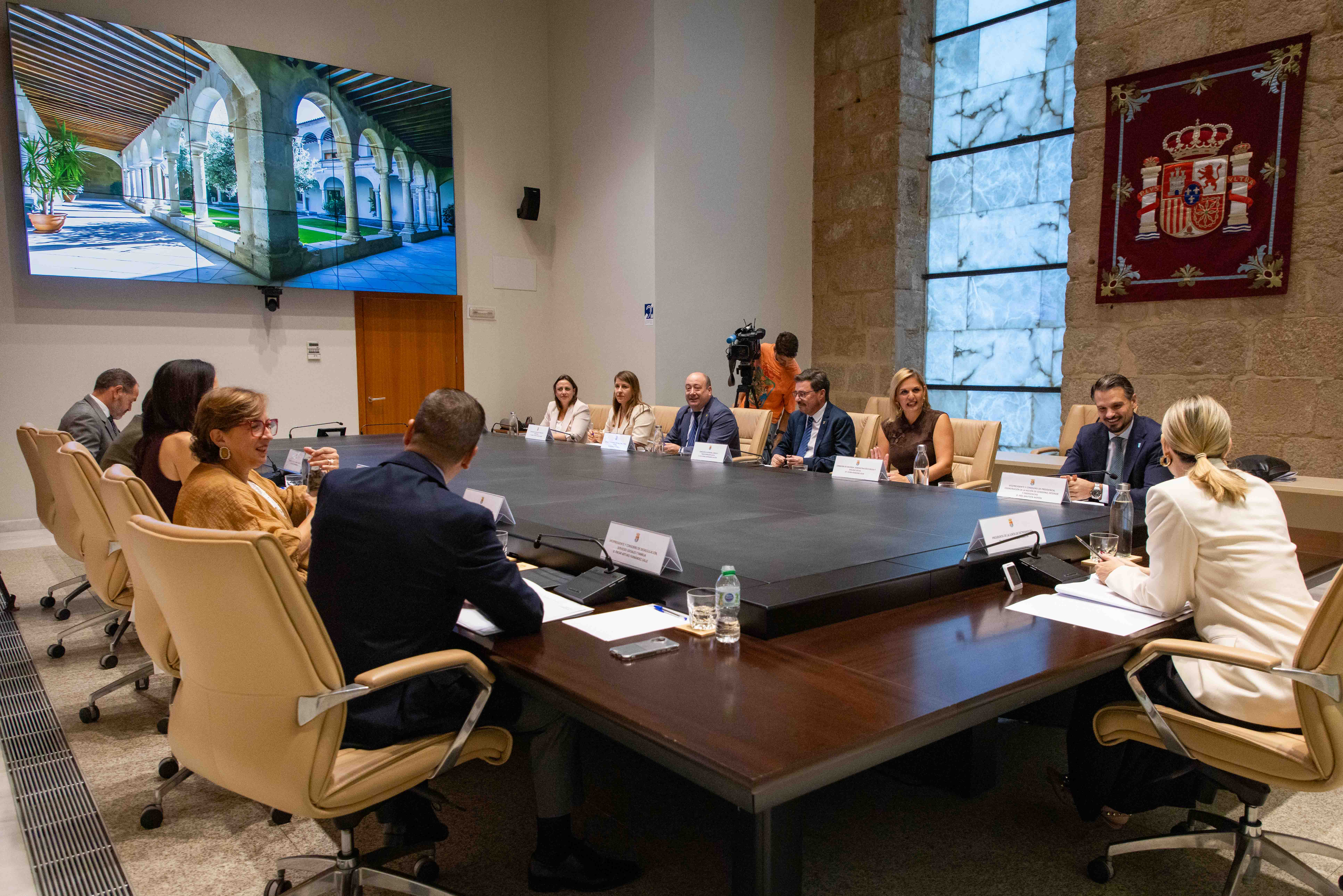 Otra imagen de la reunión