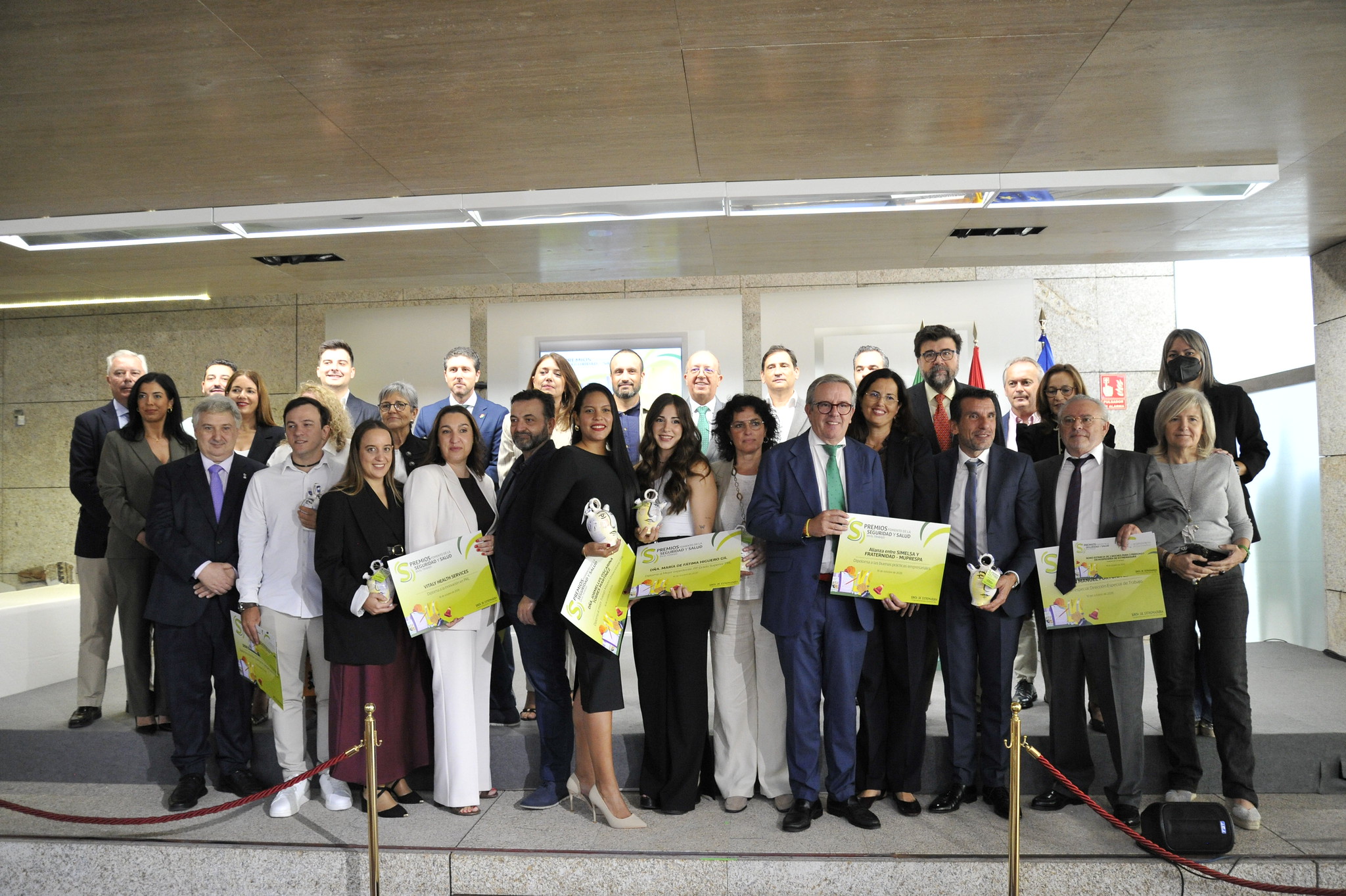 Mérida acoge la entrega de los Premios al Fomento de la Seguridad y Salud en el Trabajo 2025