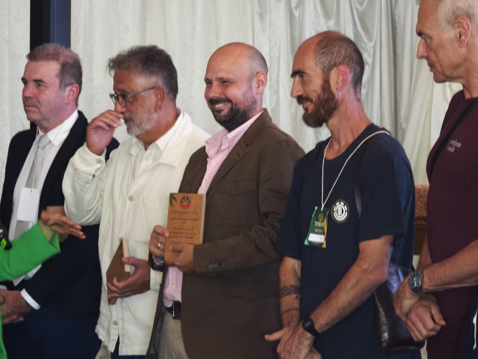 CICYTEX recibe el CannaPortugal Global Cannabis Award 2026 por su investigación en cáñamo industrial