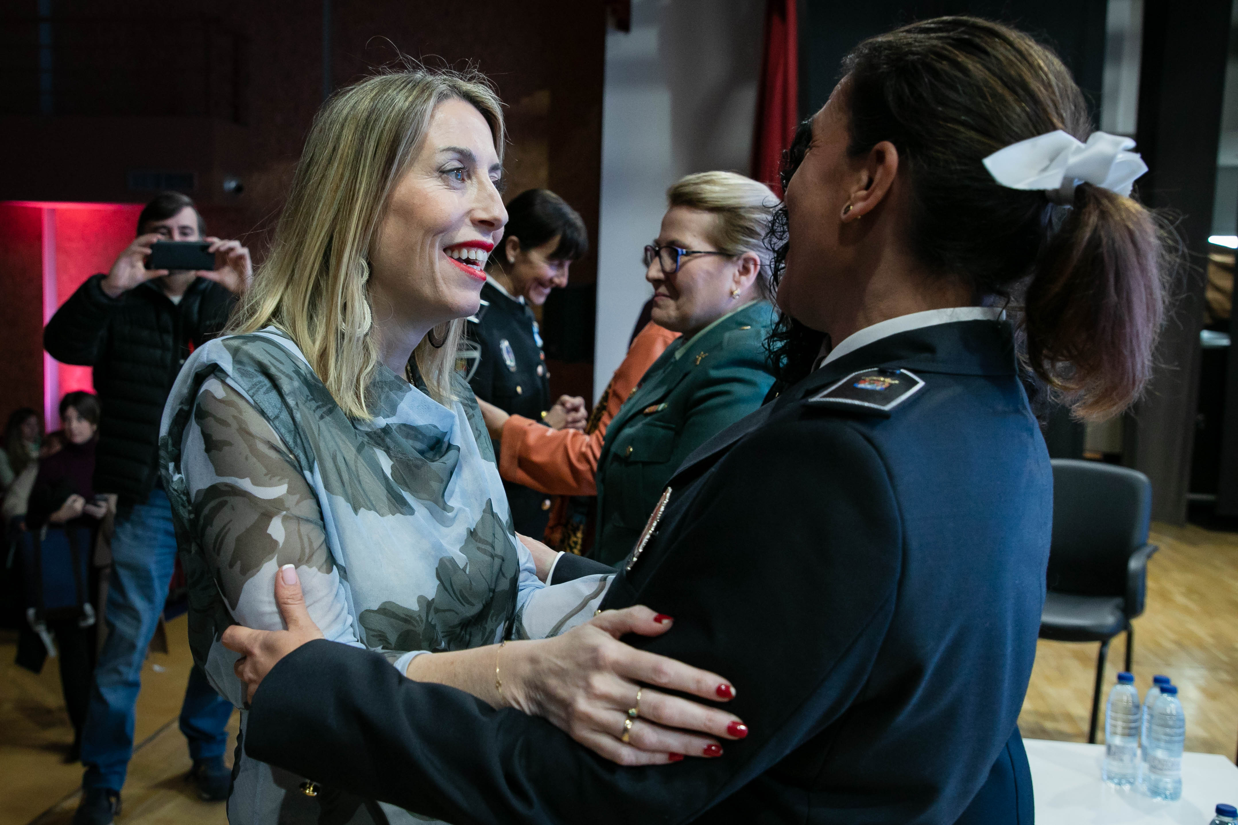 Foto de la presidenta de la Junta durante el acto