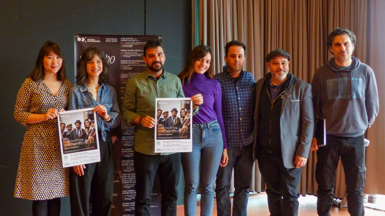 Image 1 of article La Orquesta de Extremadura y la banda Swing Ton Ni Song ofrecen dos conciertos 'swingfónicos' en Badajoz y Mérida