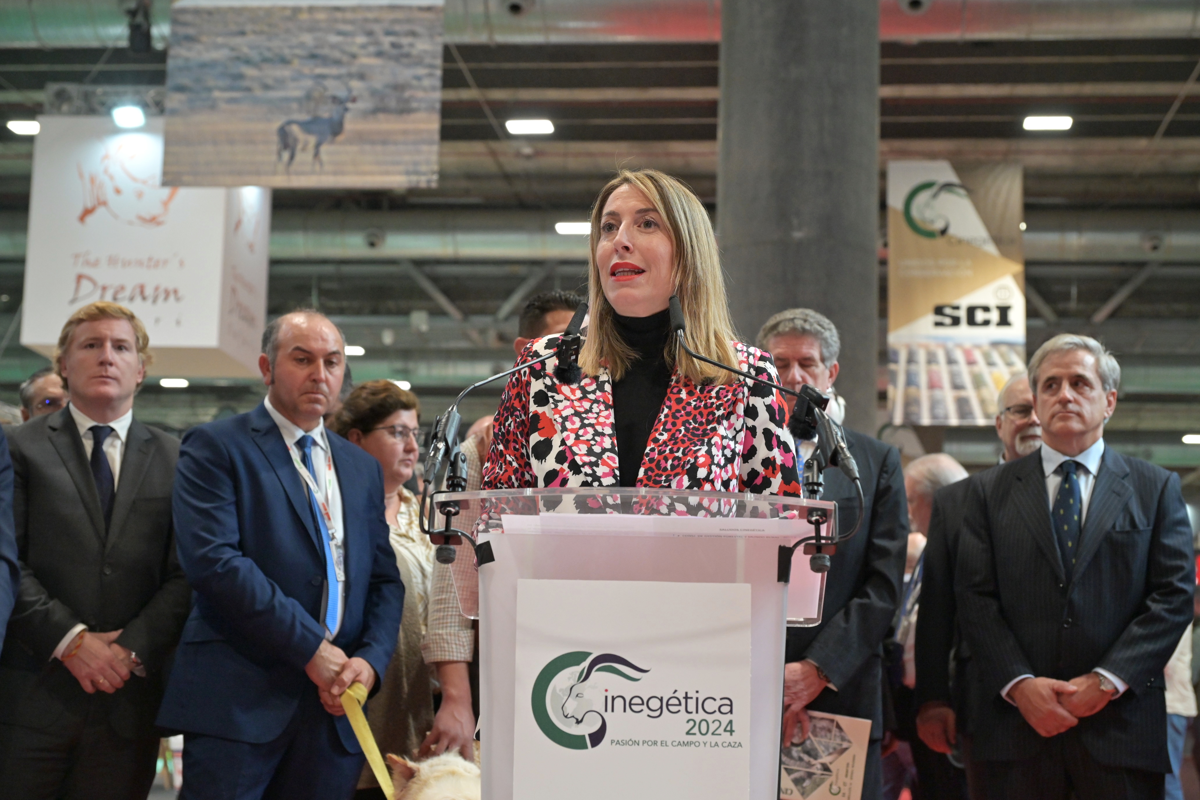 Image 0 of article María Guardiola anuncia en Cinegética la creación de una marca de calidad diferenciada de la Carne de Caza de Extremadura