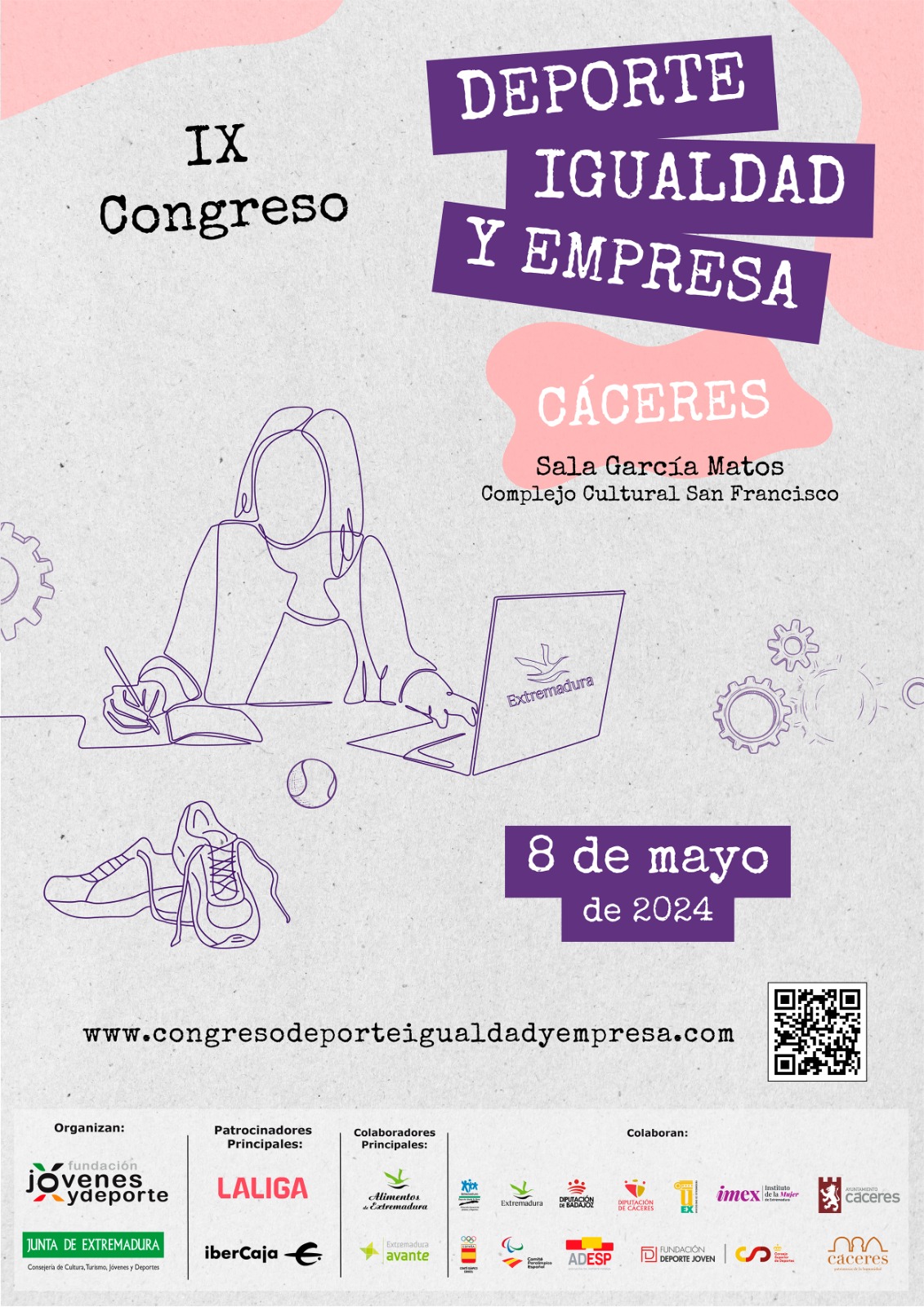 Imagen del artículo El IX Congreso 'Deporte, Igualdad y Empresa' abre inscripciones con el foco en la igualdad y el empoderamiento femenino