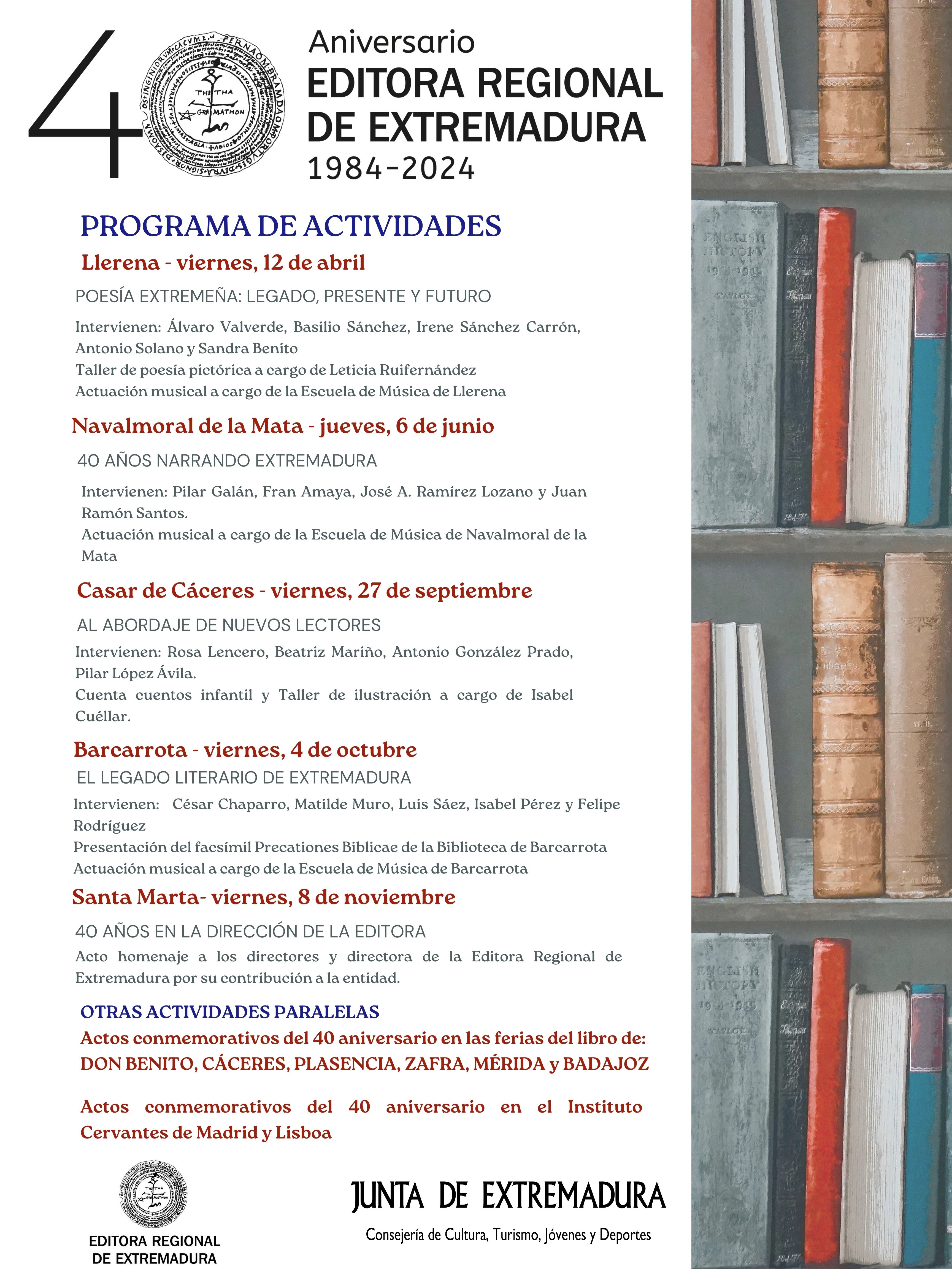 Cartel de la programación