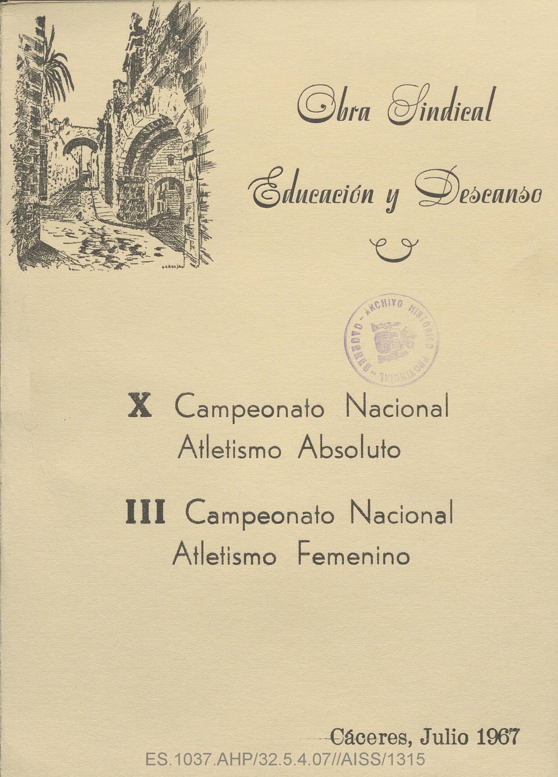 Image 3 of article El Archivo Histórico de Cáceres exhibe su rico patrimonio documental en una muestra sobre espectáculos deportivos