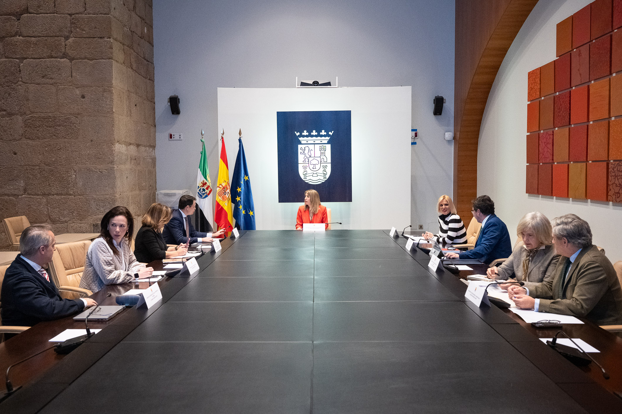 Imagen de la reunión del Consejo de Gobierno