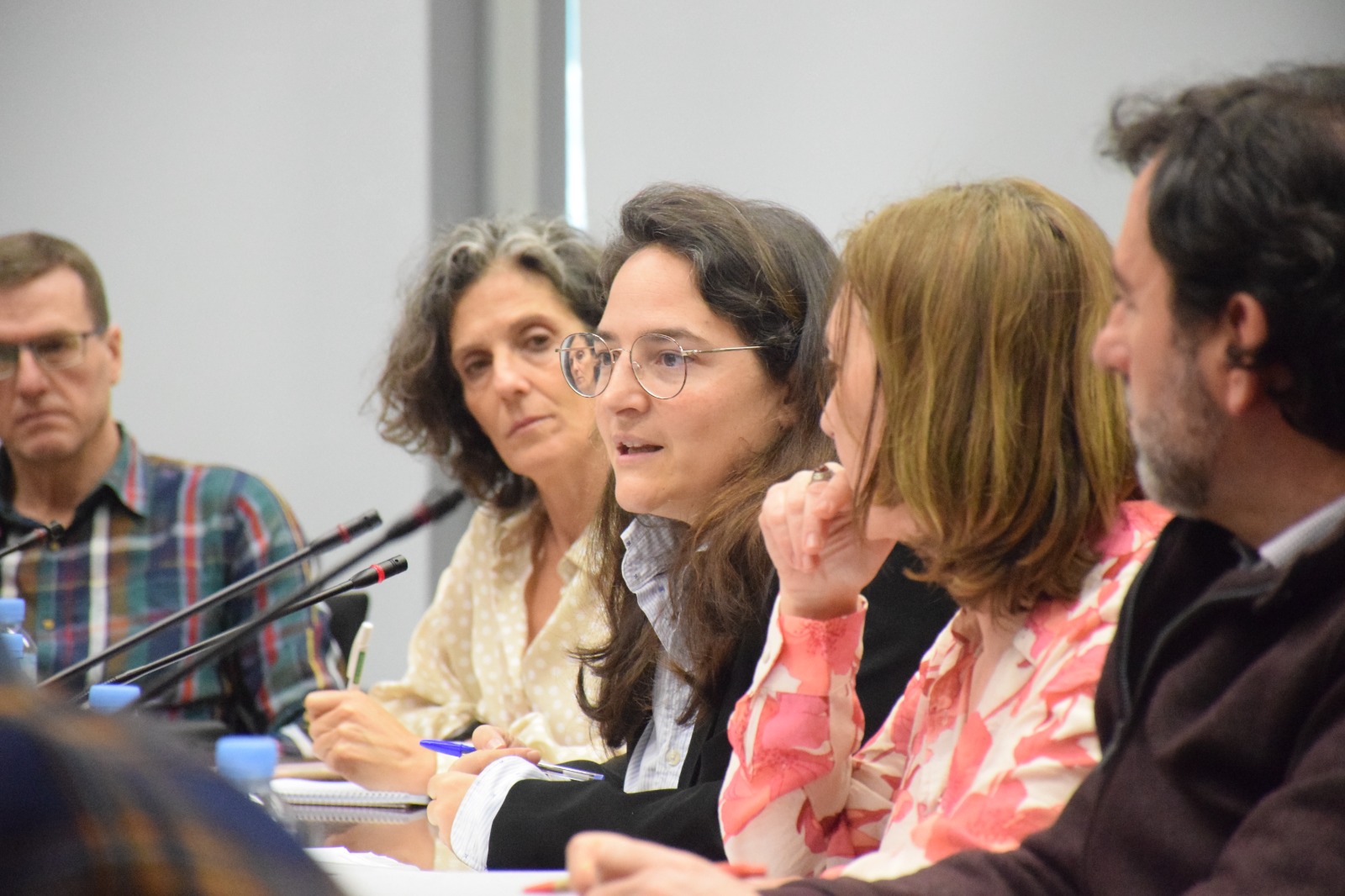 La directora general de Bibliotecas, Archivos y Patrimonio Cultura, Adela Rueda Márquez de la Plata, durante la reunión.