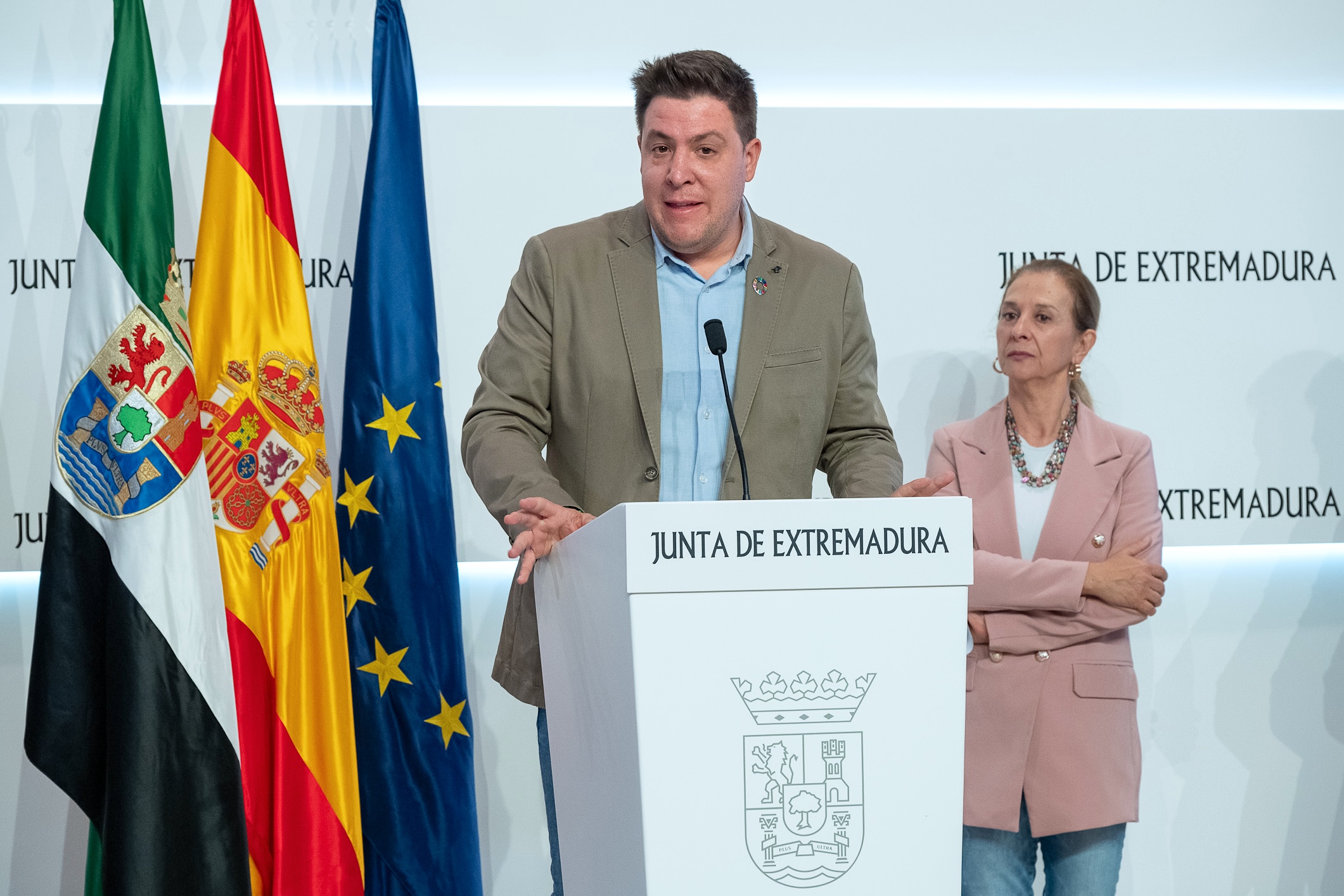 Intervención del diputado de la Diputación de Cáceres.
