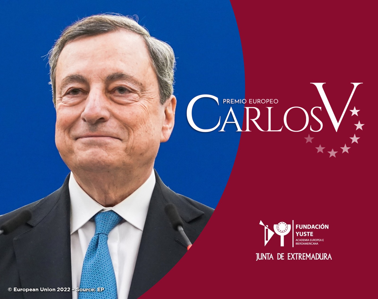 Image 6 of article Mario Draghi, XVII Premio Europeo Carlos V