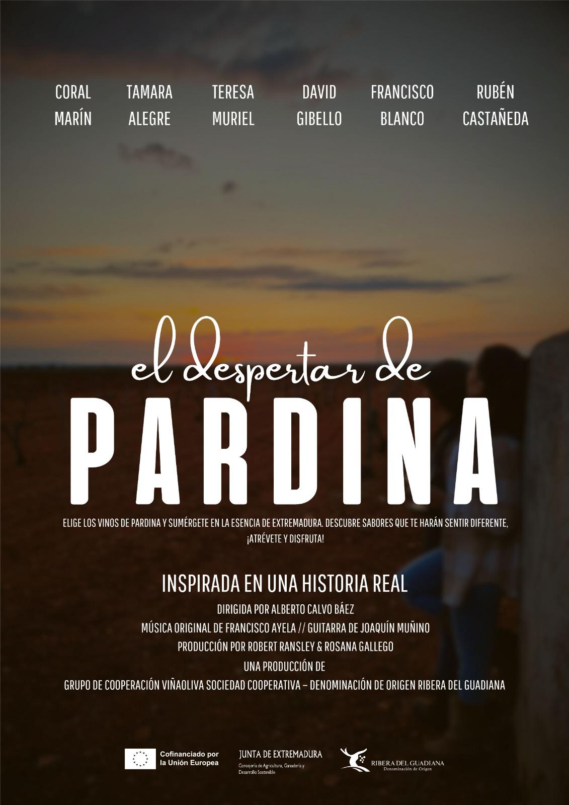 Image 4 of article Mercedes Morán resalta la calidad de los vinos extremeños en el estreno del corto 'El despertar de Pardina'