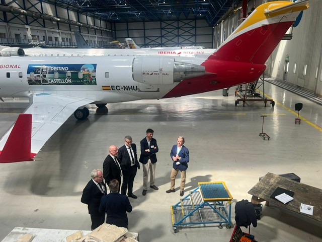 El consejero de Infraestructuras, Transporte y Vivienda, Manuel Martín Castizo, durante la visita.