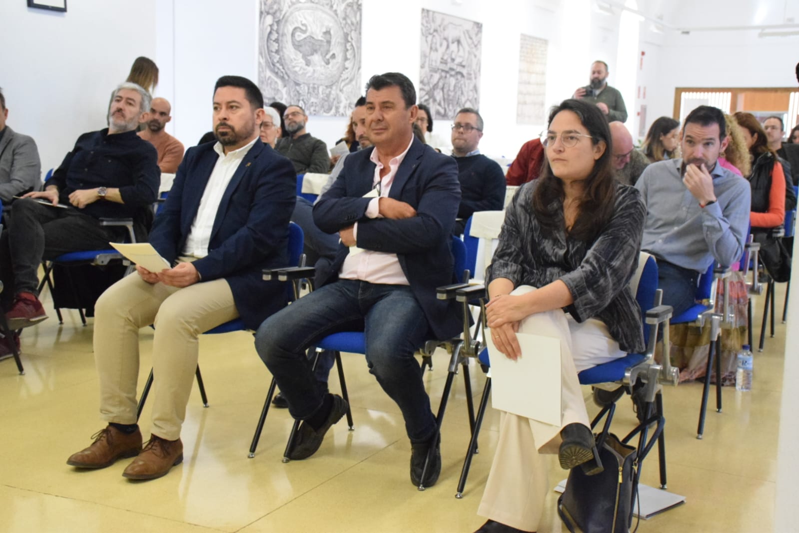 Foto del acto institucional del Día del Libro