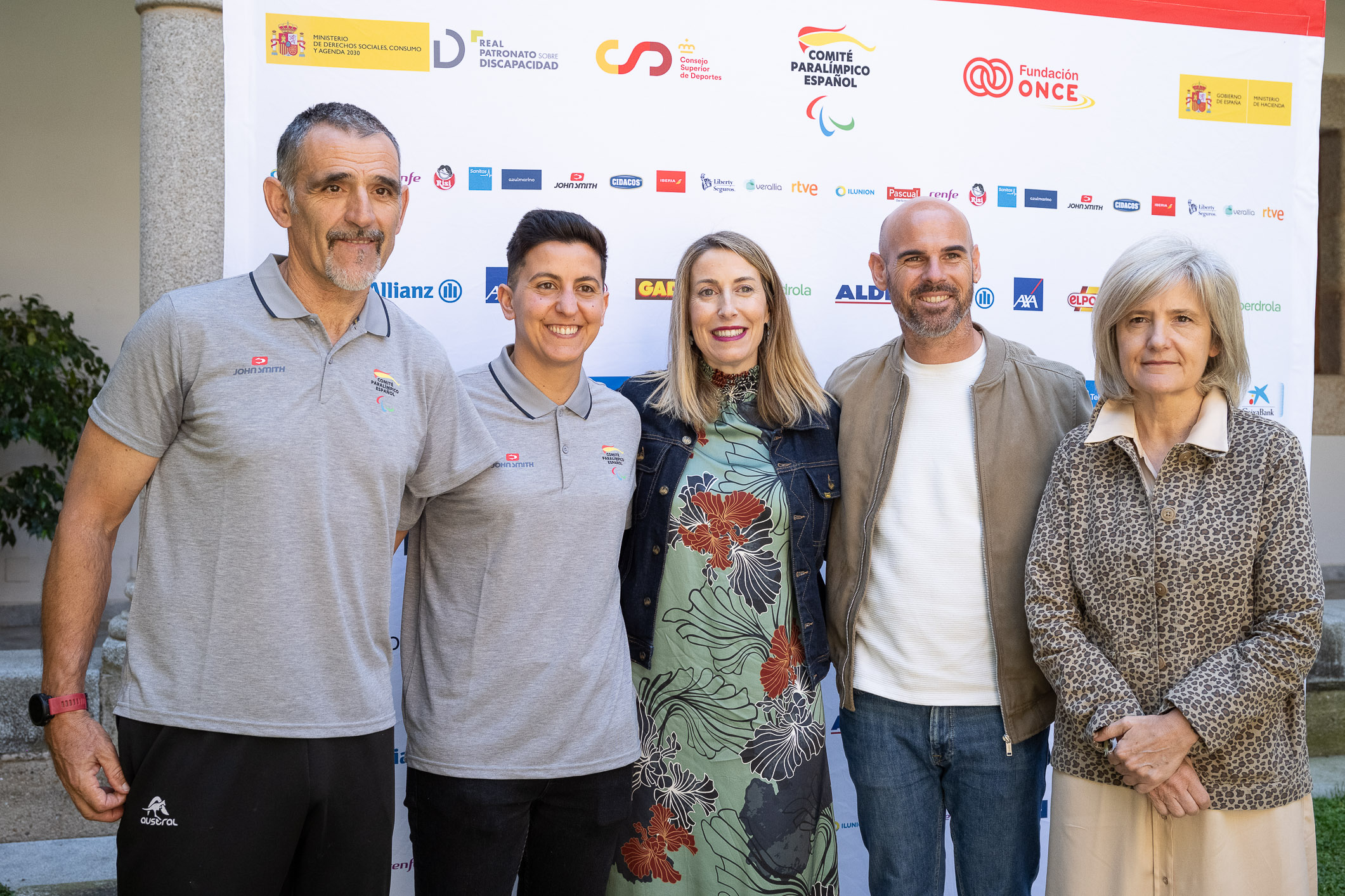 Recepción de deportistas paralímpicos Extremadura