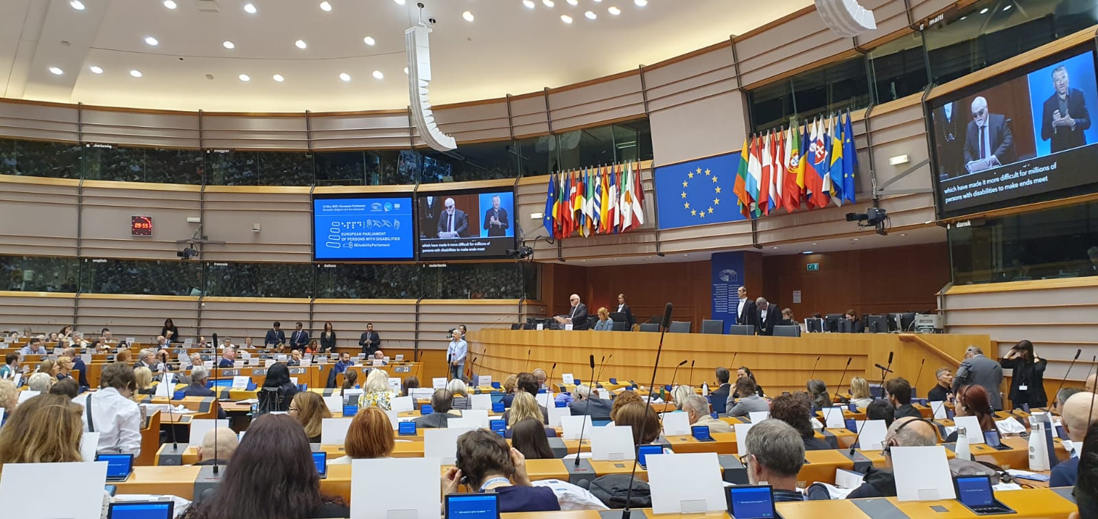 Foro personas con discapacidad en el Parlamento Europeo